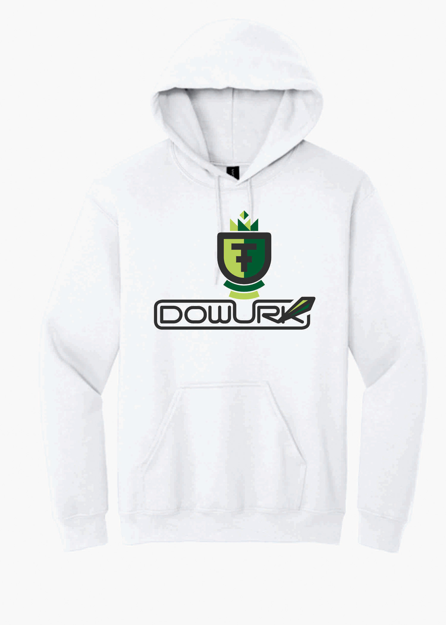 White DowUrk Hoodie