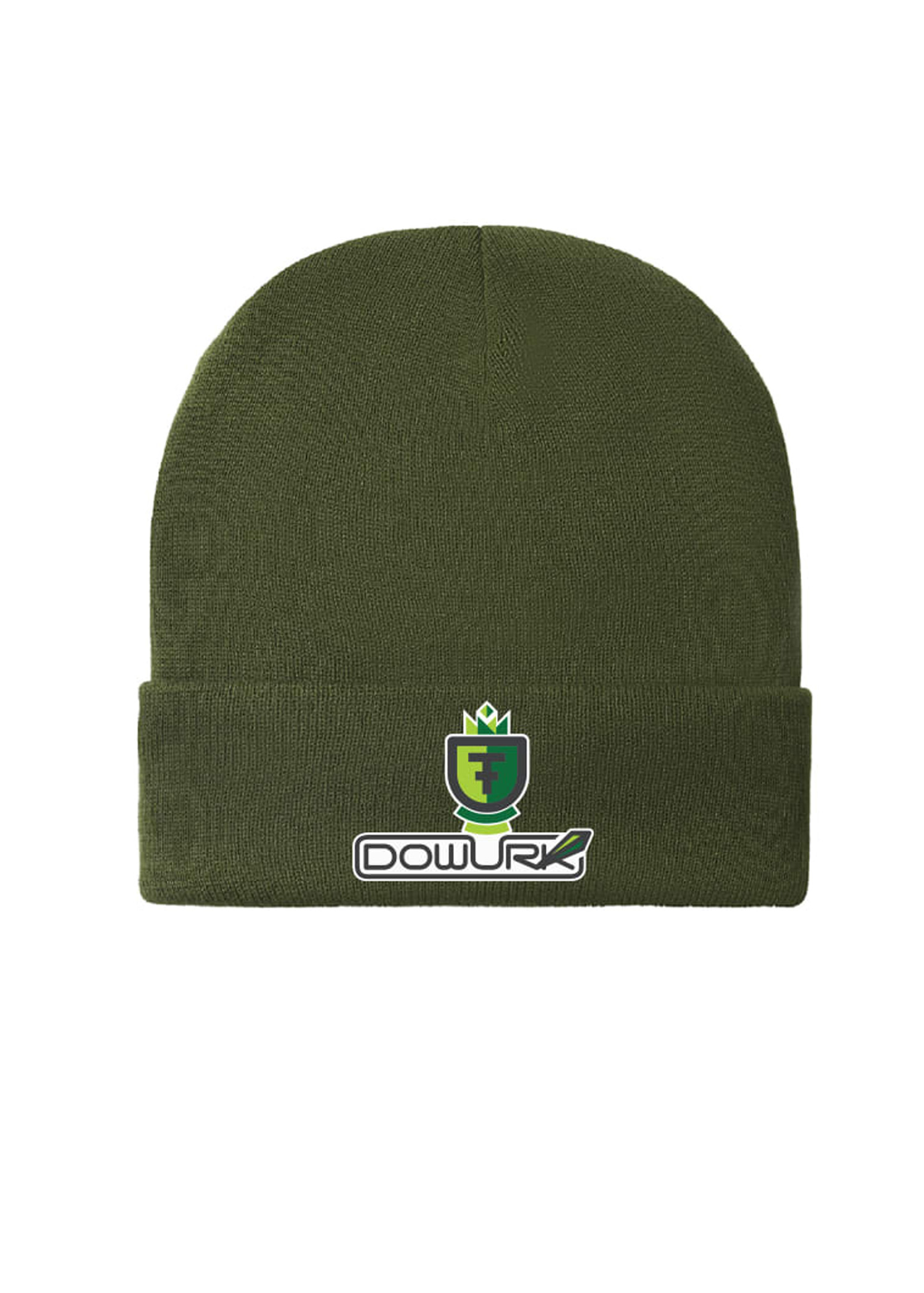 Olive DowUrk Beanie w/ Satin Lining