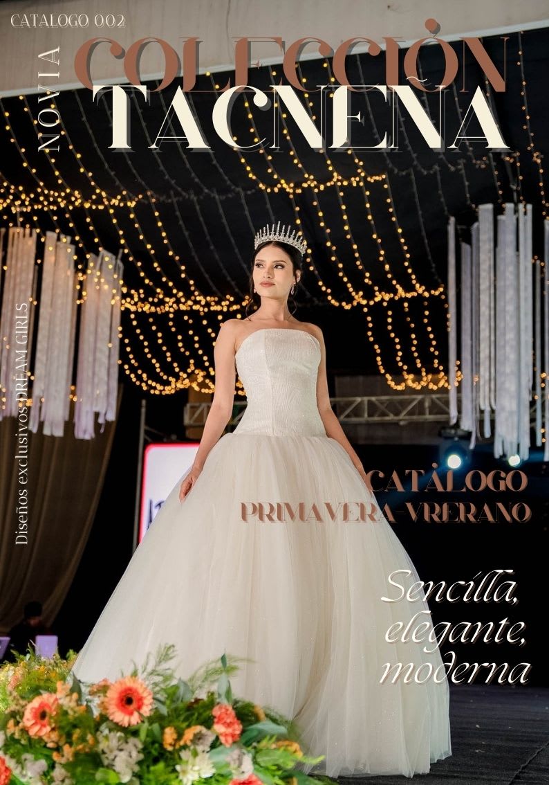 COLECCION NOVIA TACNEÑA