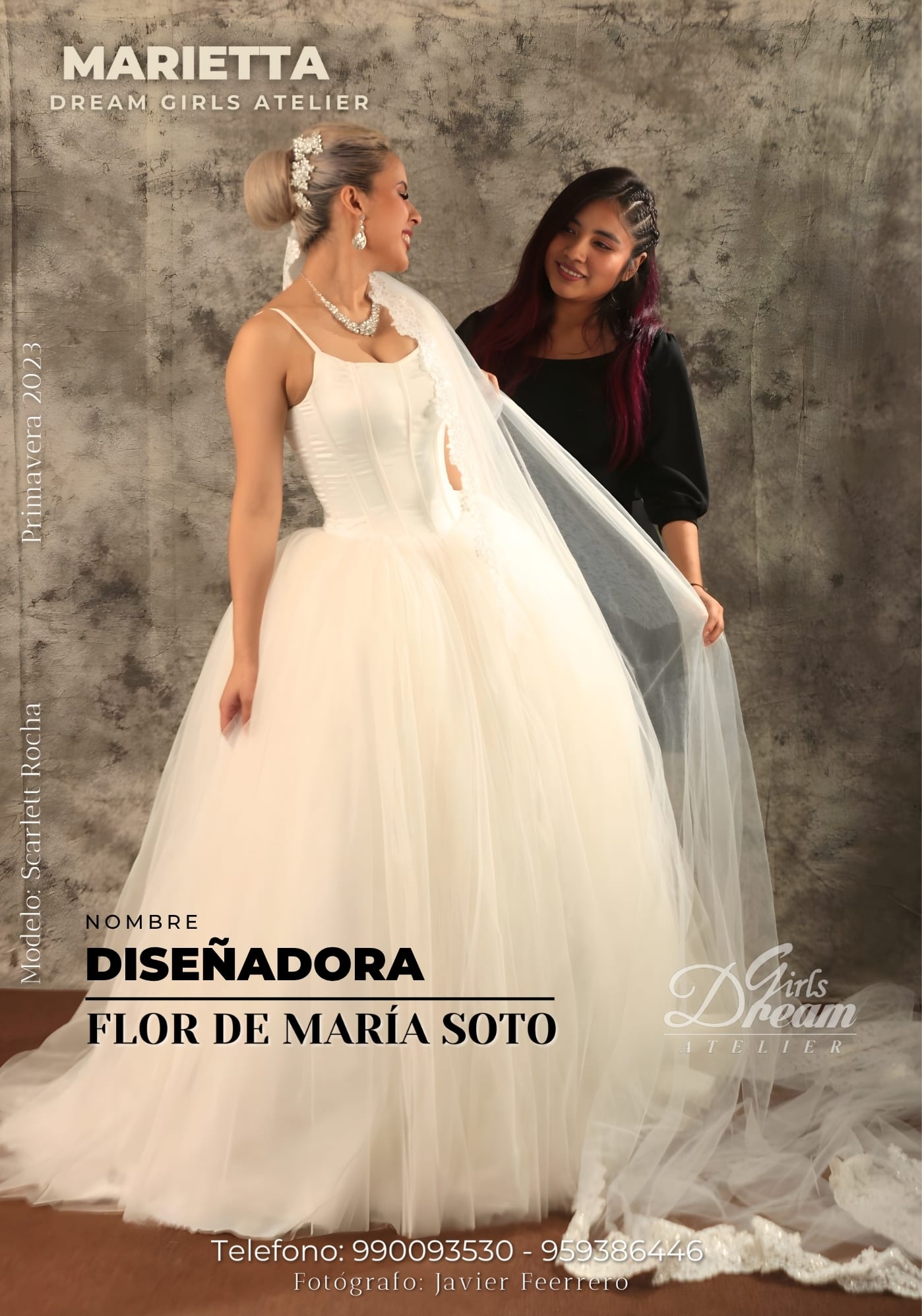 COLECCION BELLA BRIDAL - MARIETTA (vista 4)