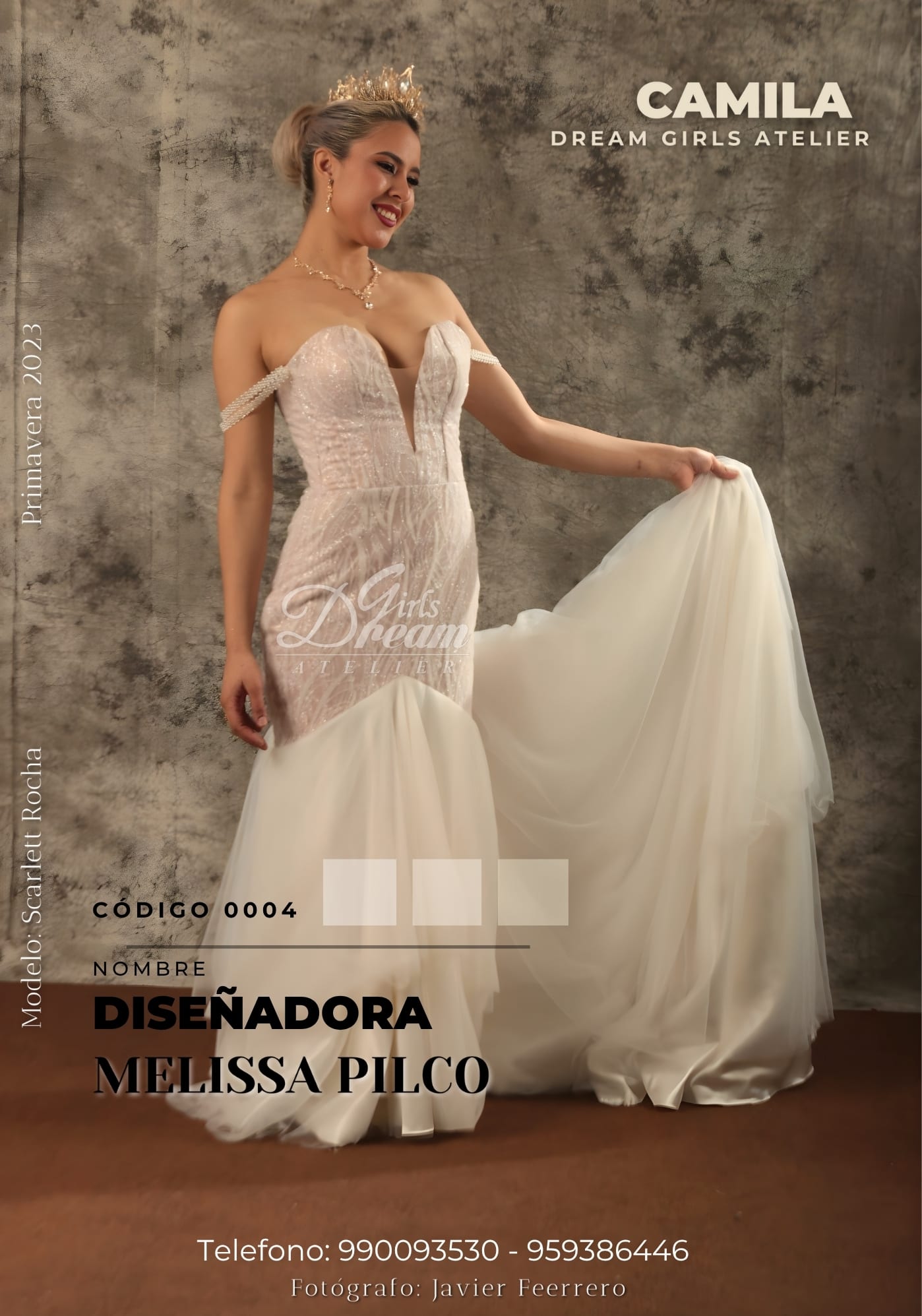 COLECCION BELLA BRIDAL - CAMILA (vista 1)