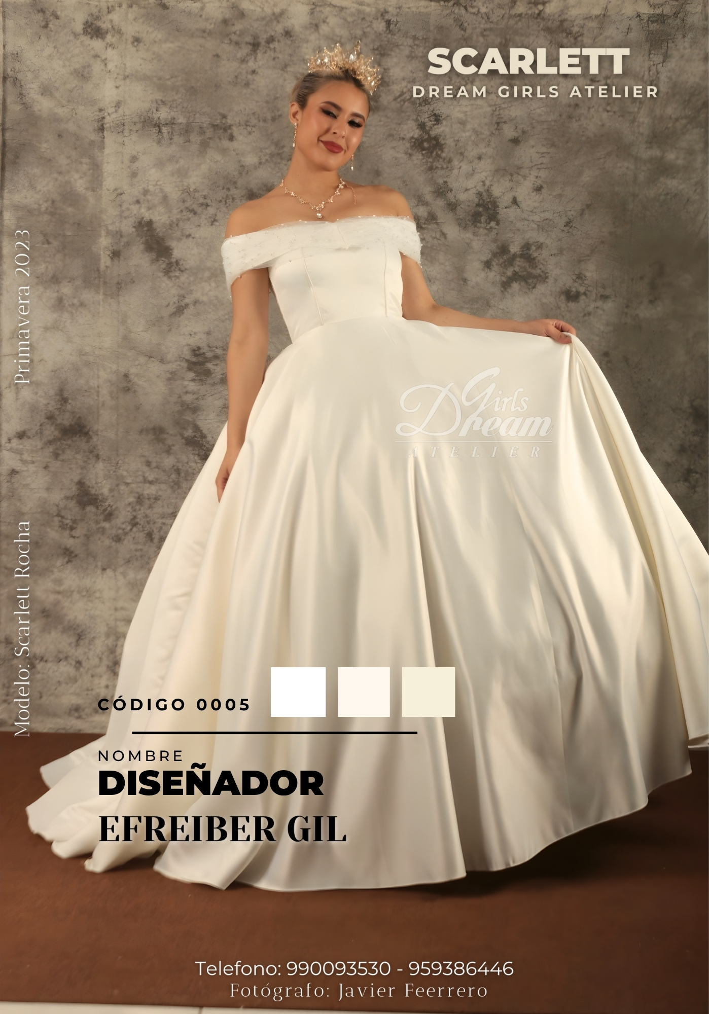 COLECCION BELLA BRIDAL - SCARLETT (vista 1)