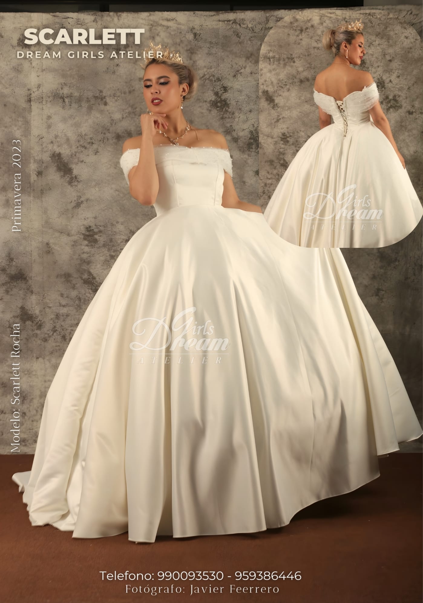 COLECCION BELLA BRIDAL - SCARLETT (vista 2)