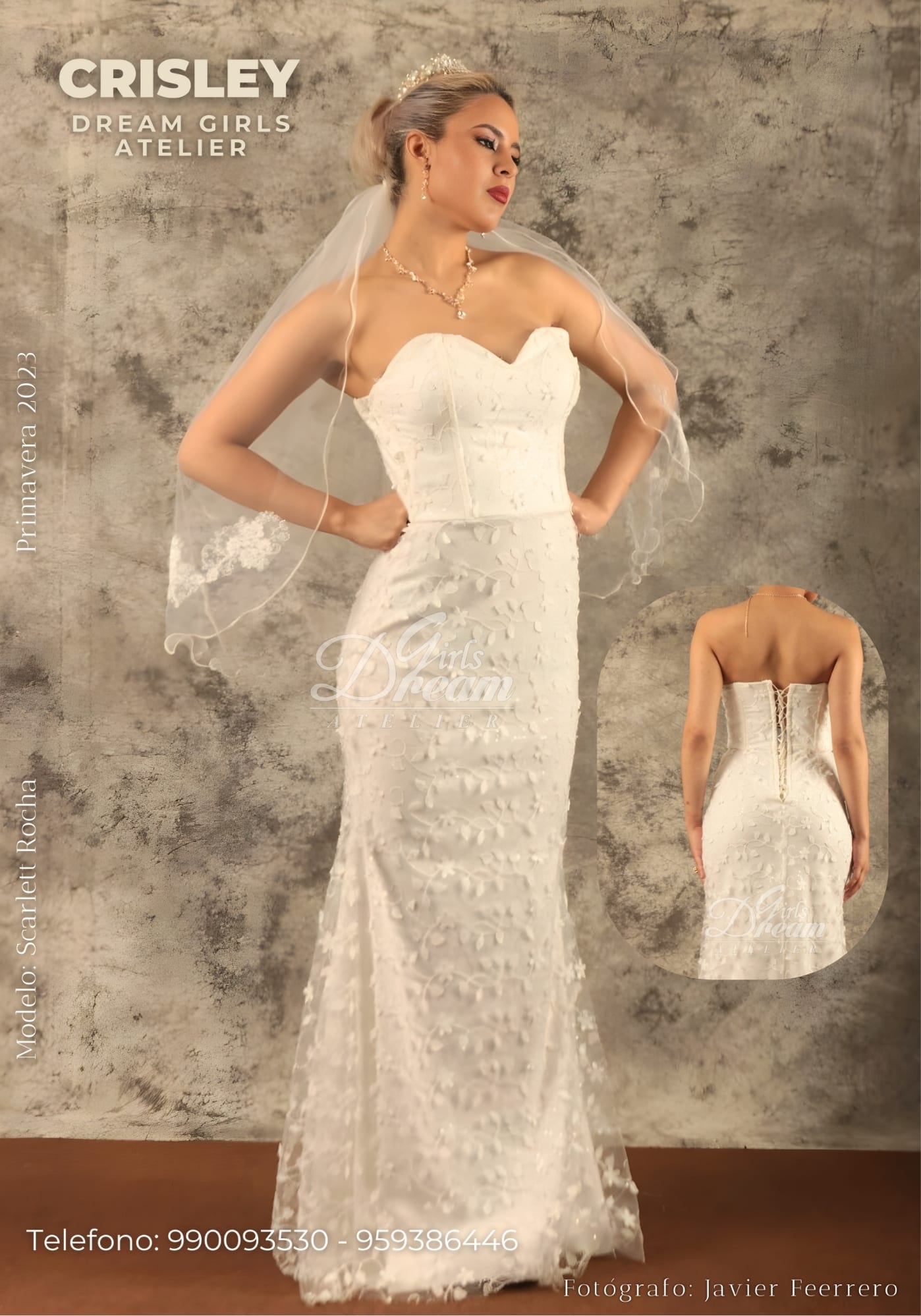 COLECCION BELLA BRIDAL - CRISLEY (vista 2)