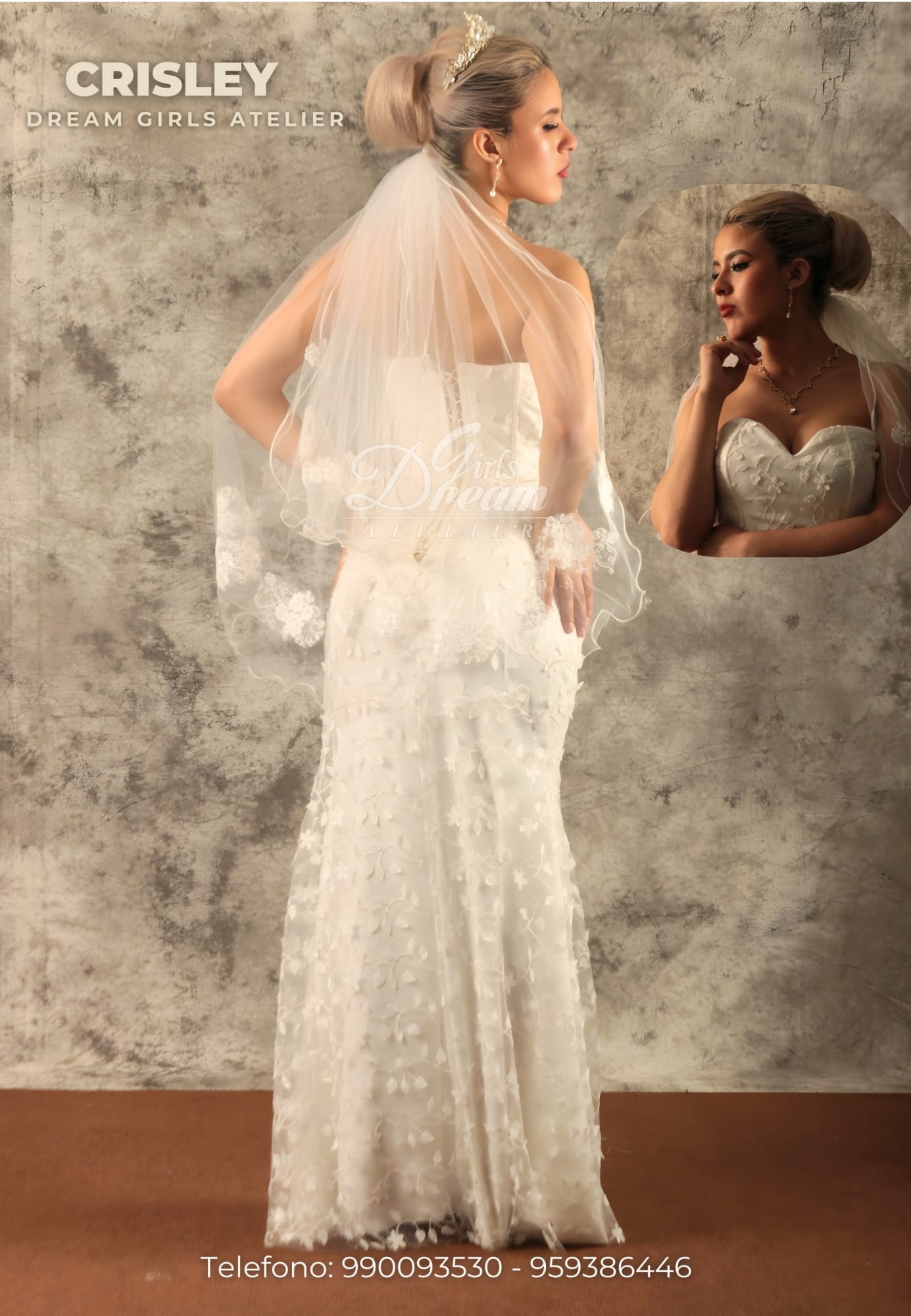COLECCION BELLA BRIDAL - CRISLEY (vista 3)
