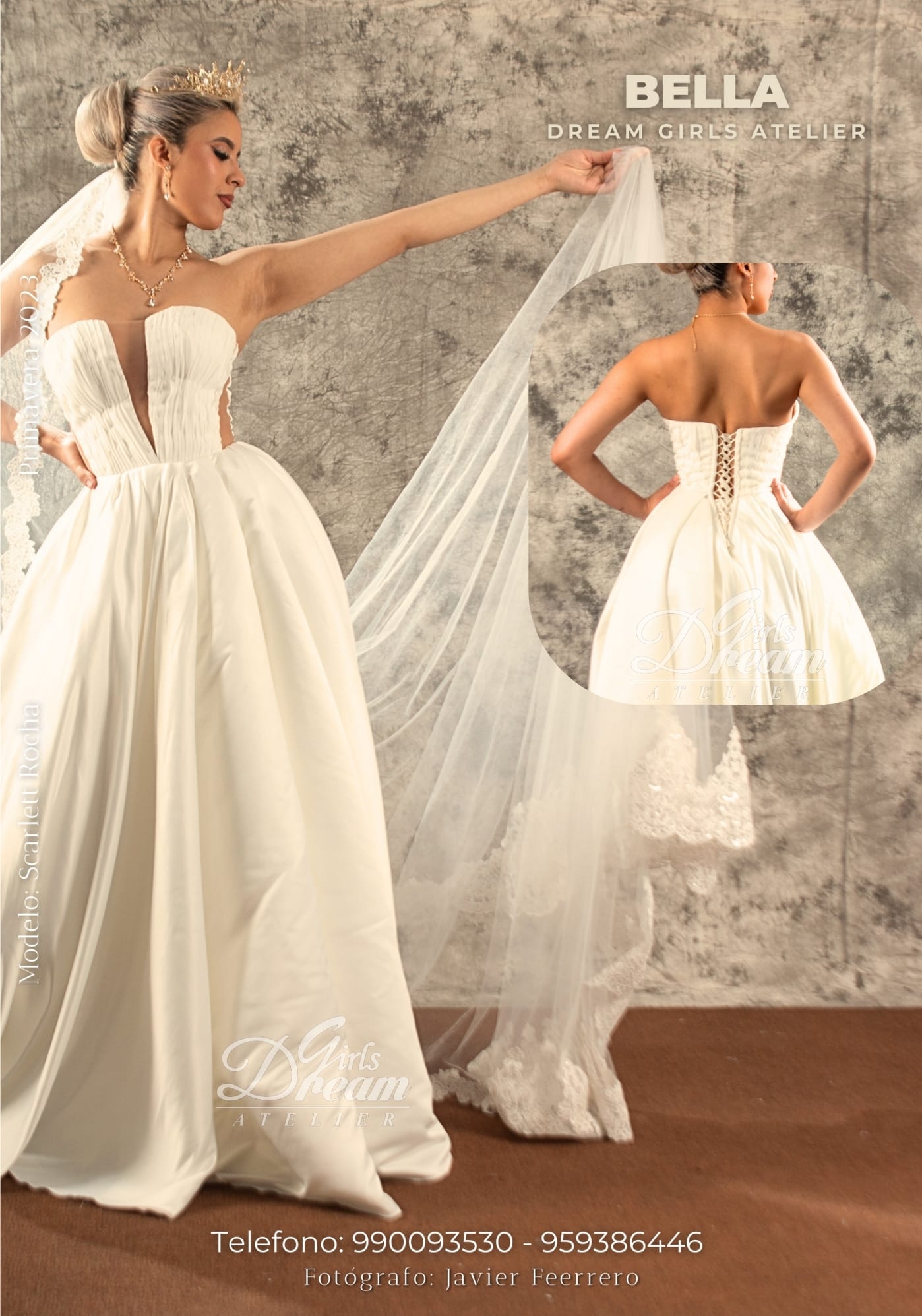 COLECCION BELLA BRIDAL - BELLA (vista 2)