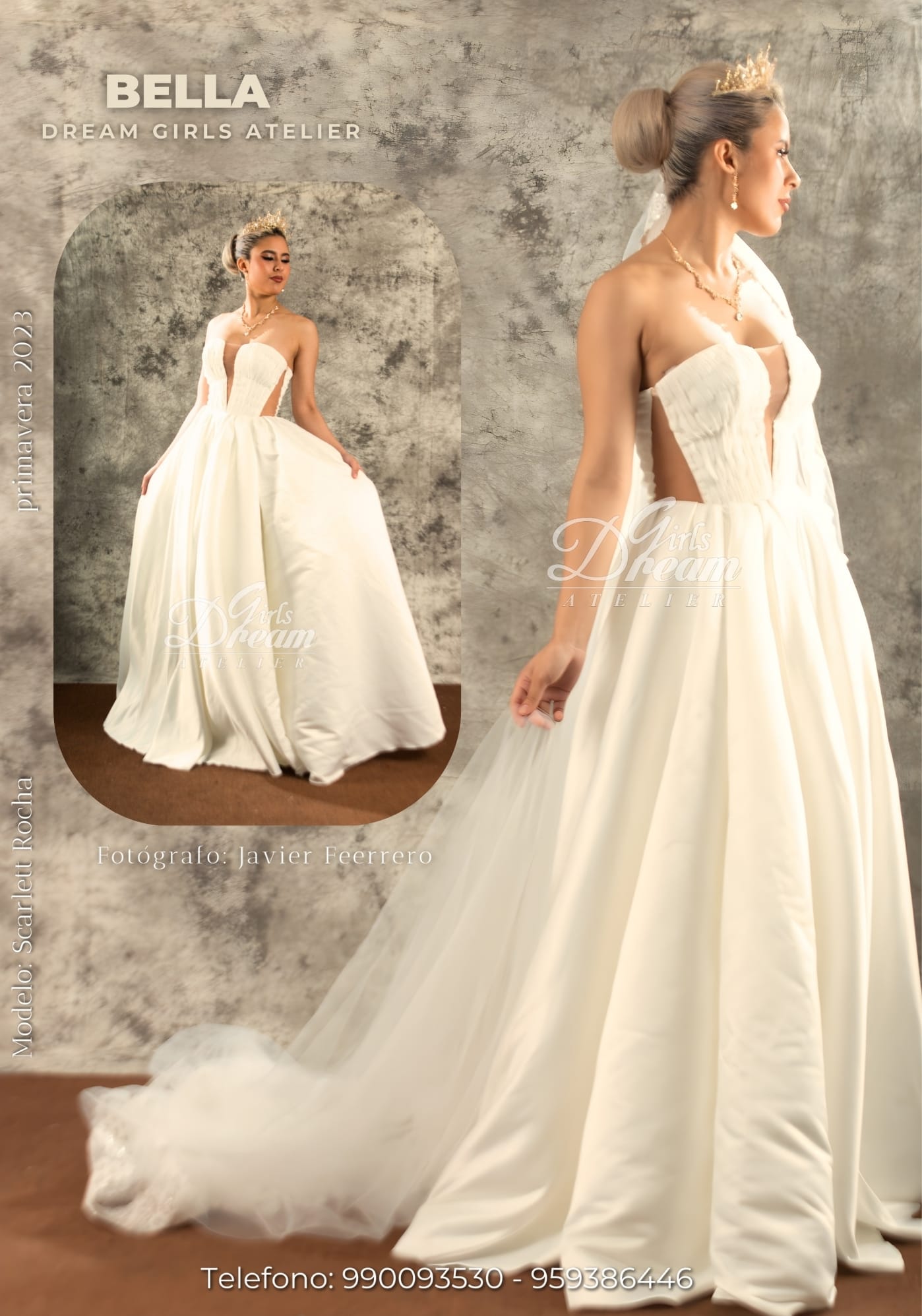 COLECCION BELLA BRIDAL - BELLA (vista 3)