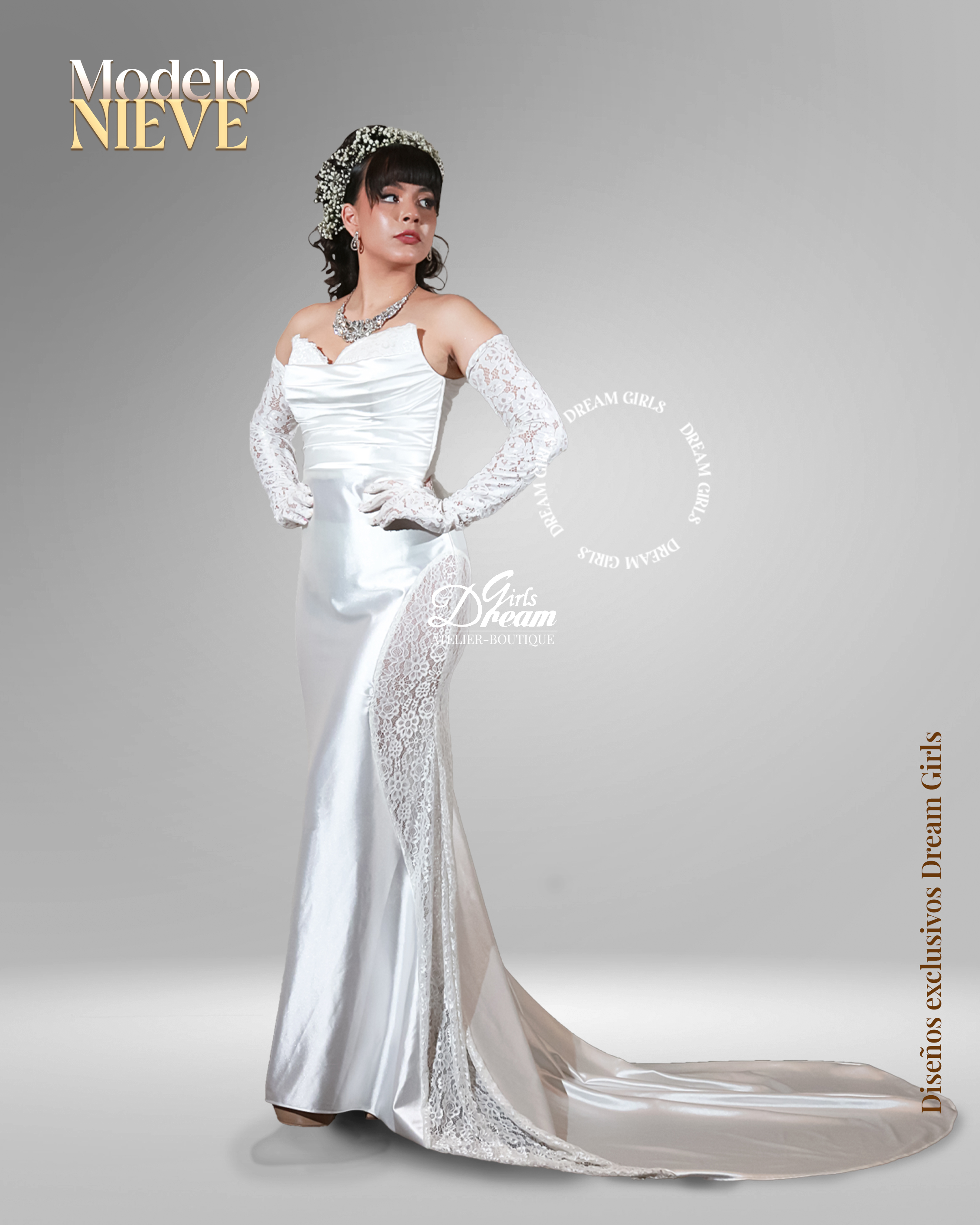 NOVIAS DREAM - NIEVE (vista 1)