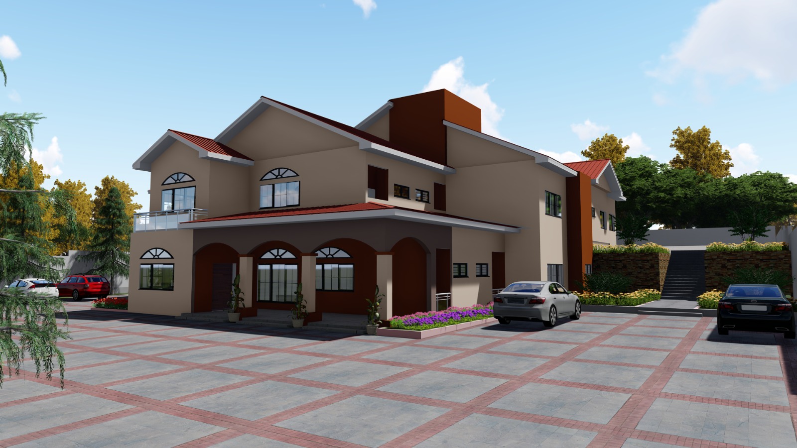 image bungalow-with-flat-roof-and-light-colored-stucco-exterior q-height consult