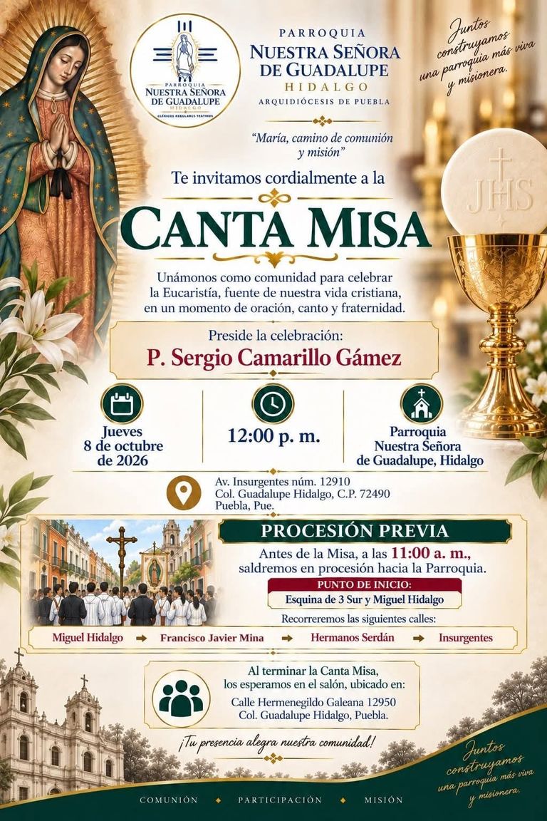 Canta Misa - Diácono Sergio
