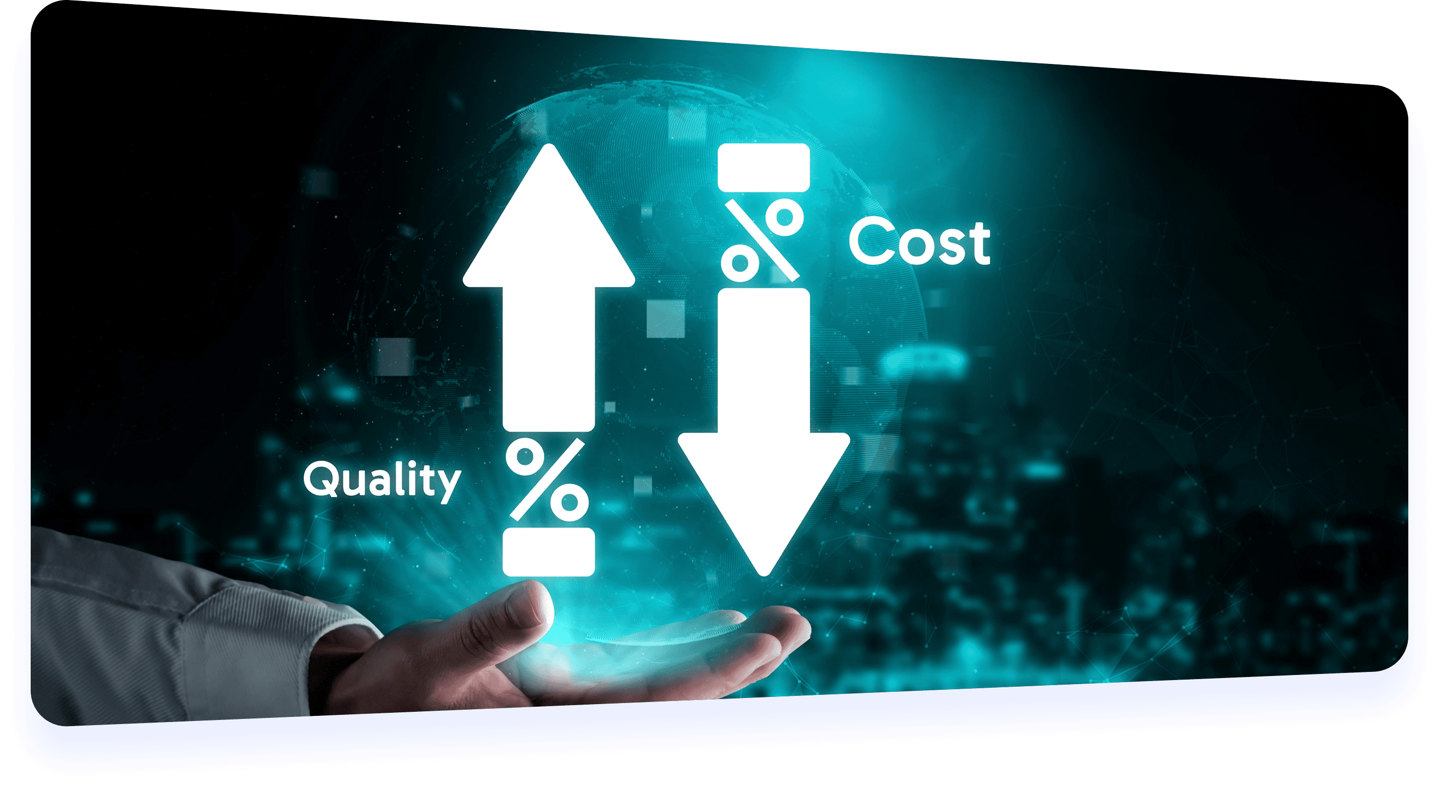 AI and technology services illustration