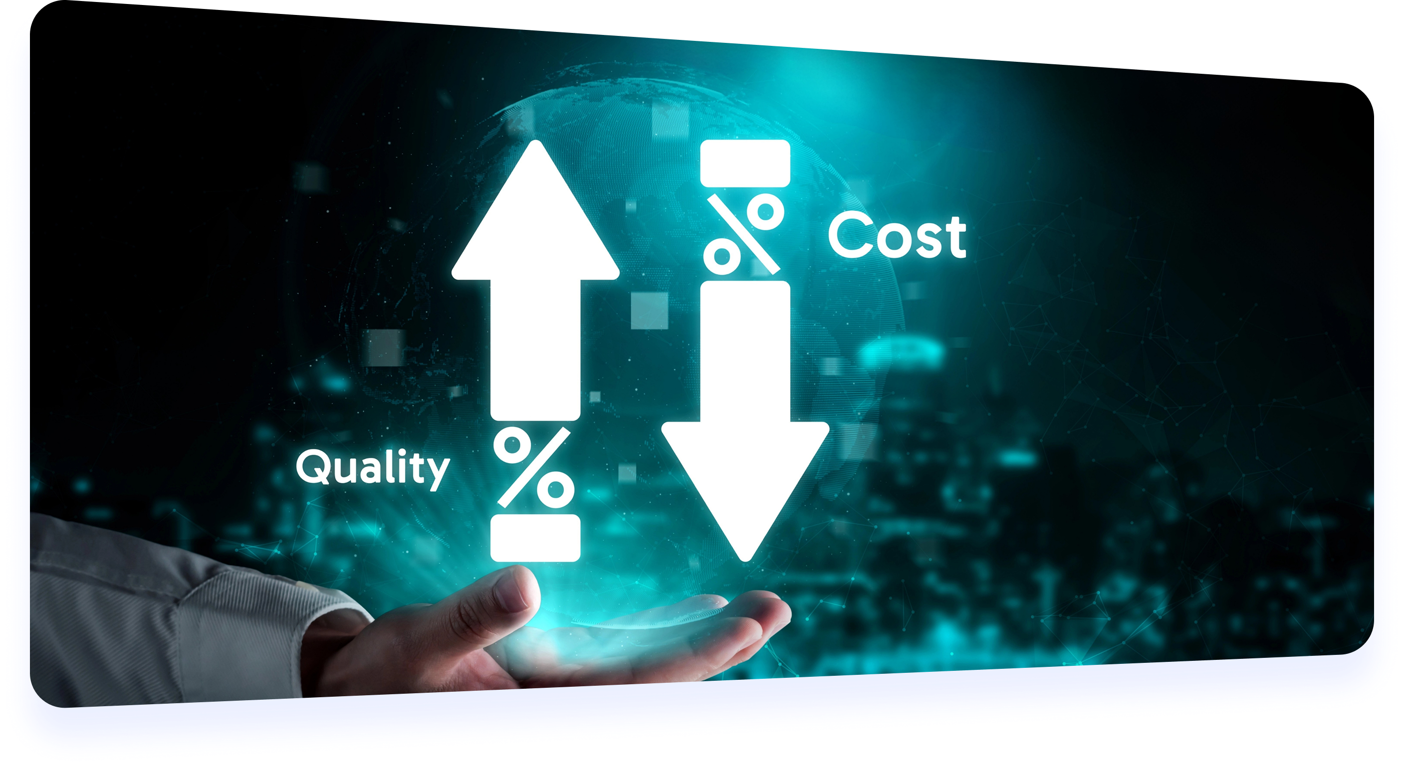 AI and technology services illustration