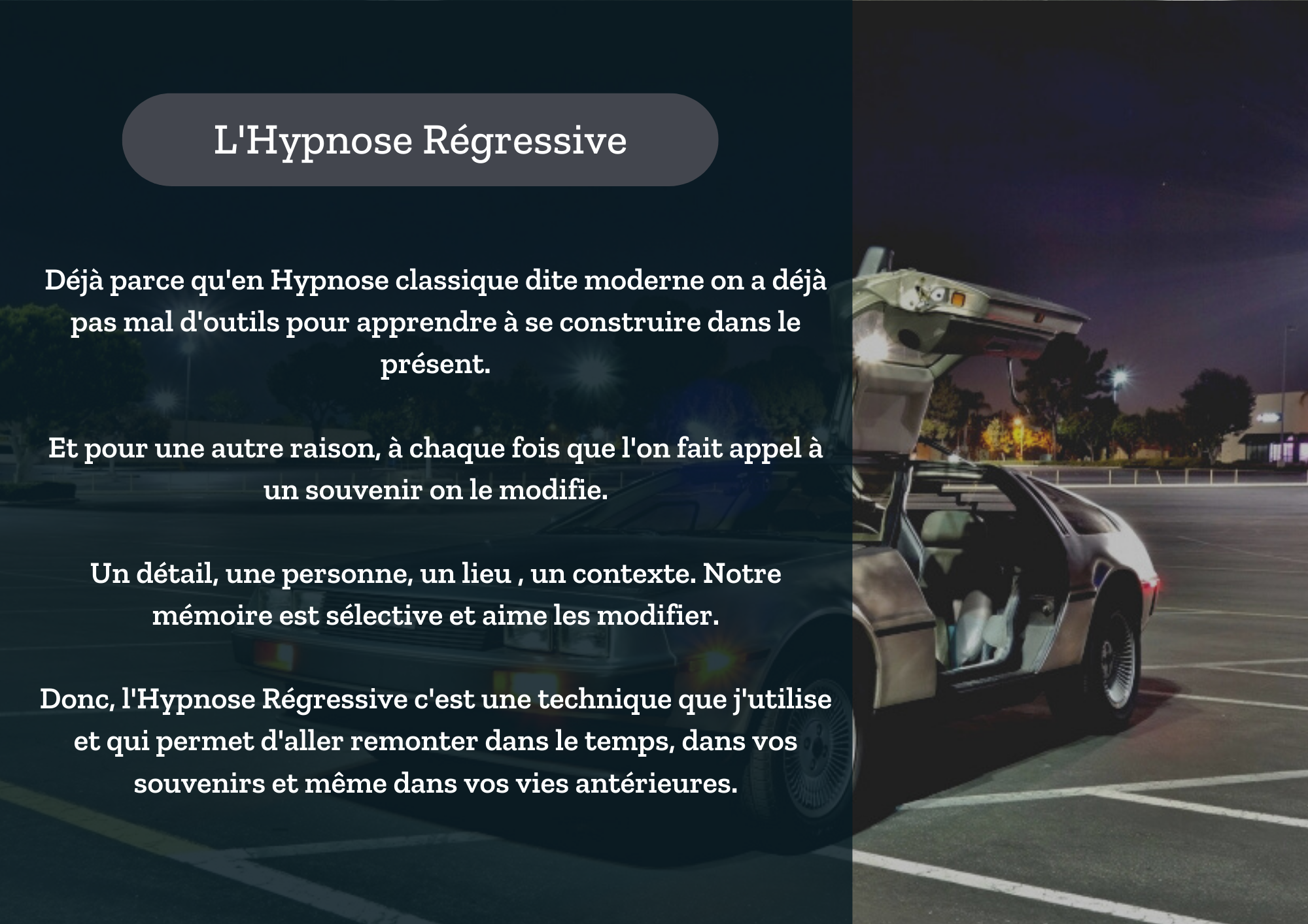 Hypnose Régressive 4
