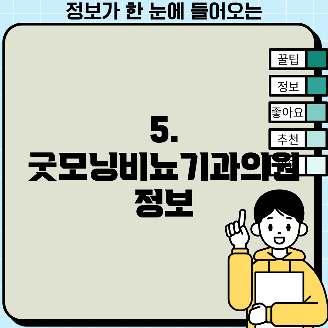 5. 굿모닝비뇨기과의원 정보