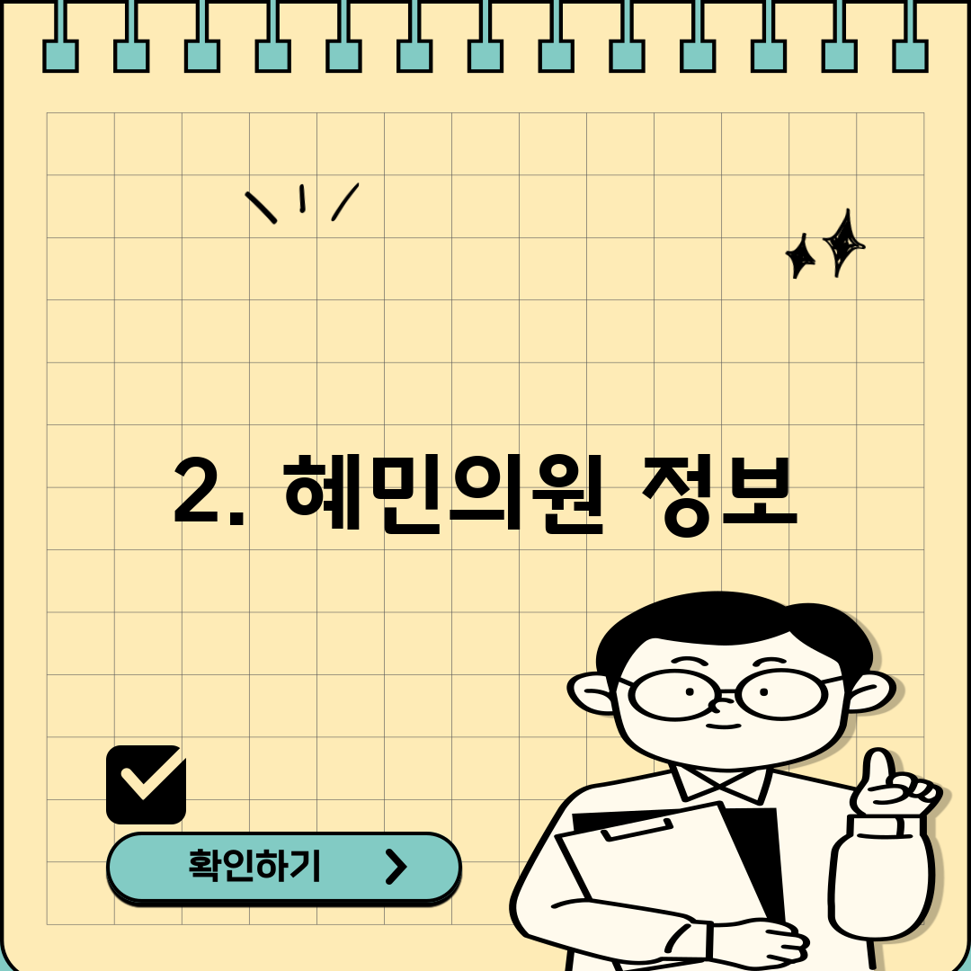 2. 혜민의원 정보