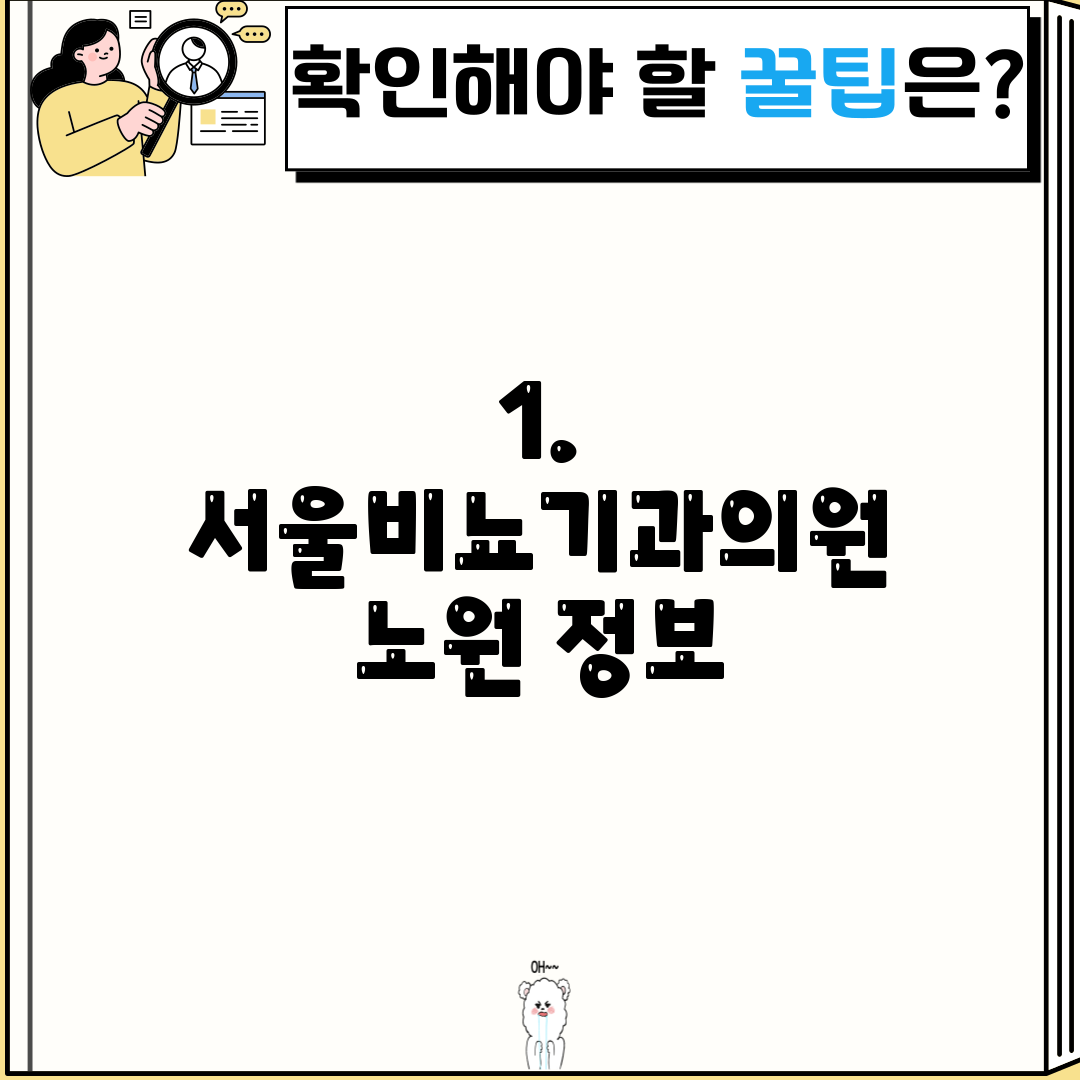 1. 서울비뇨기과의원 노원 정보