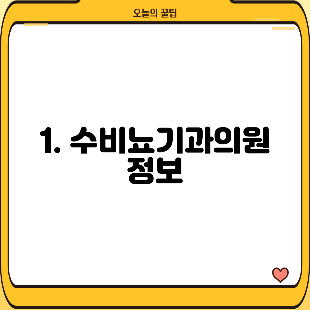 1. 수비뇨기과의원 정보