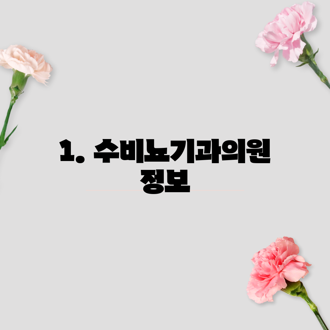 1. 수비뇨기과의원 정보