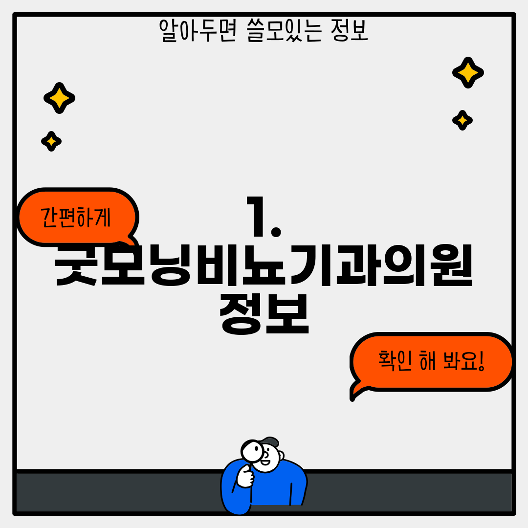 1. 굿모닝비뇨기과의원 정보