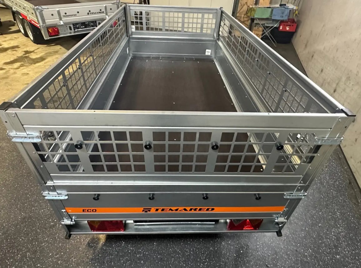2-Achs Temared 750kg mit Gitterbox Bild 4