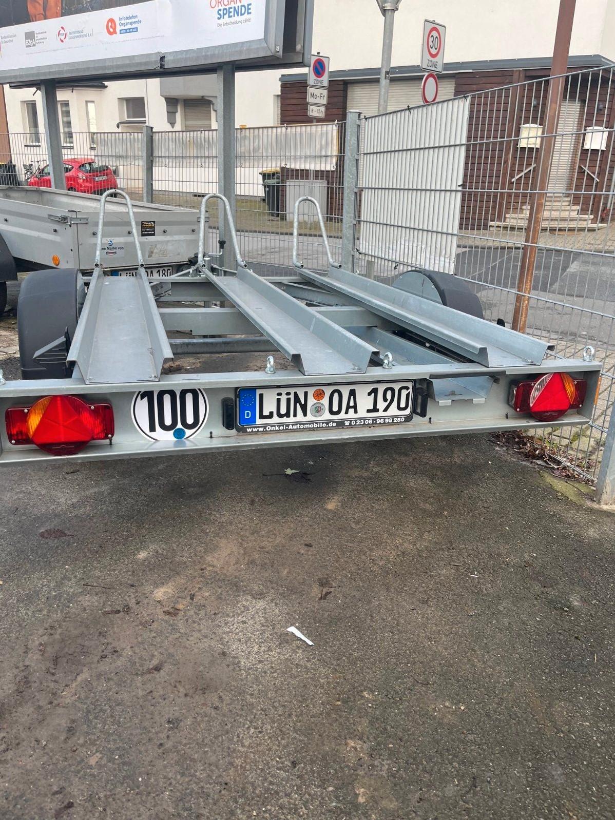 3 er Motorrad, 750Kg Motorradanhänger,… Bild 5