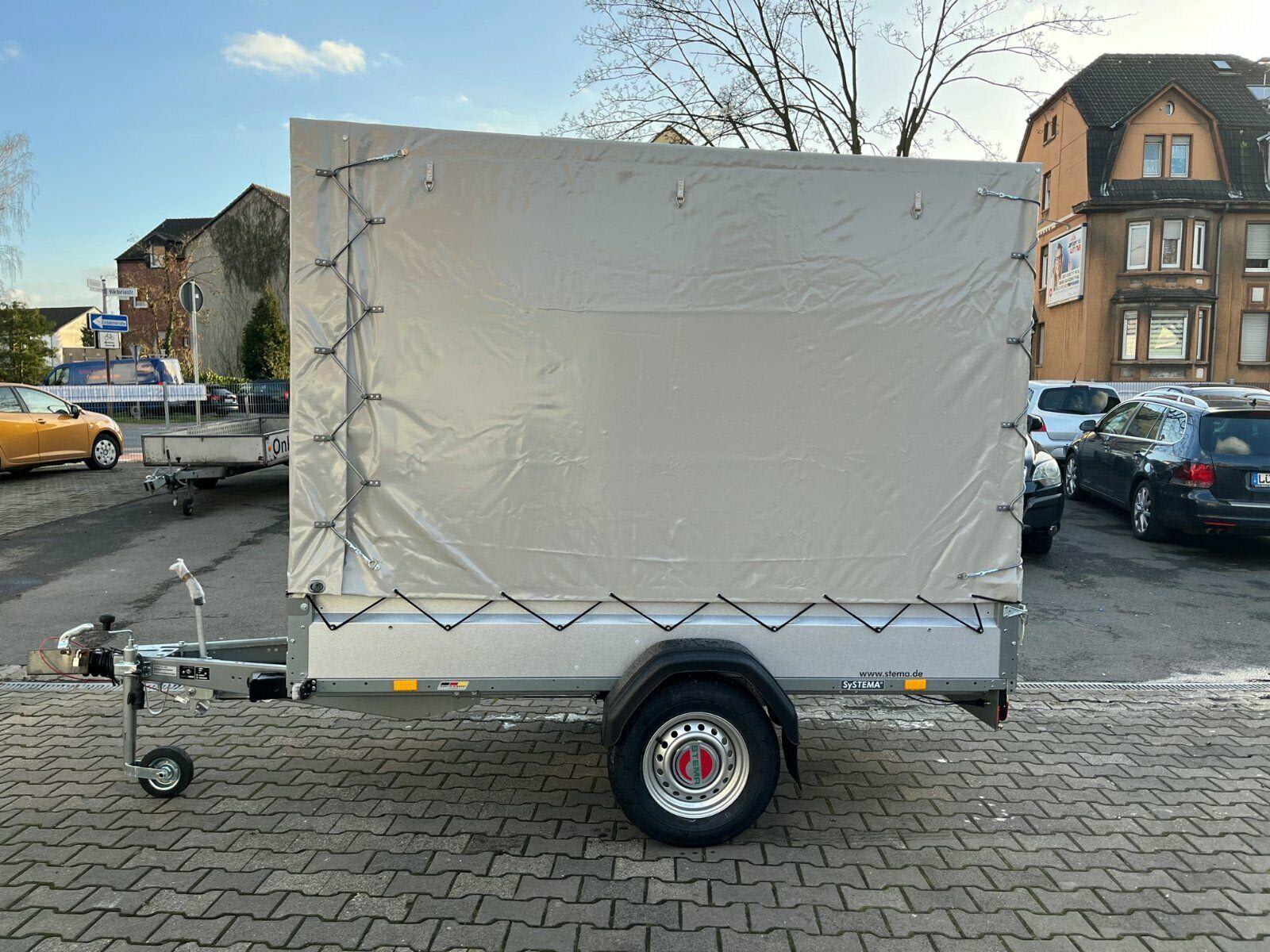 mit Plane 1,3 T, Hänger, 128x180x251 nur 25€/24Std Bild 3