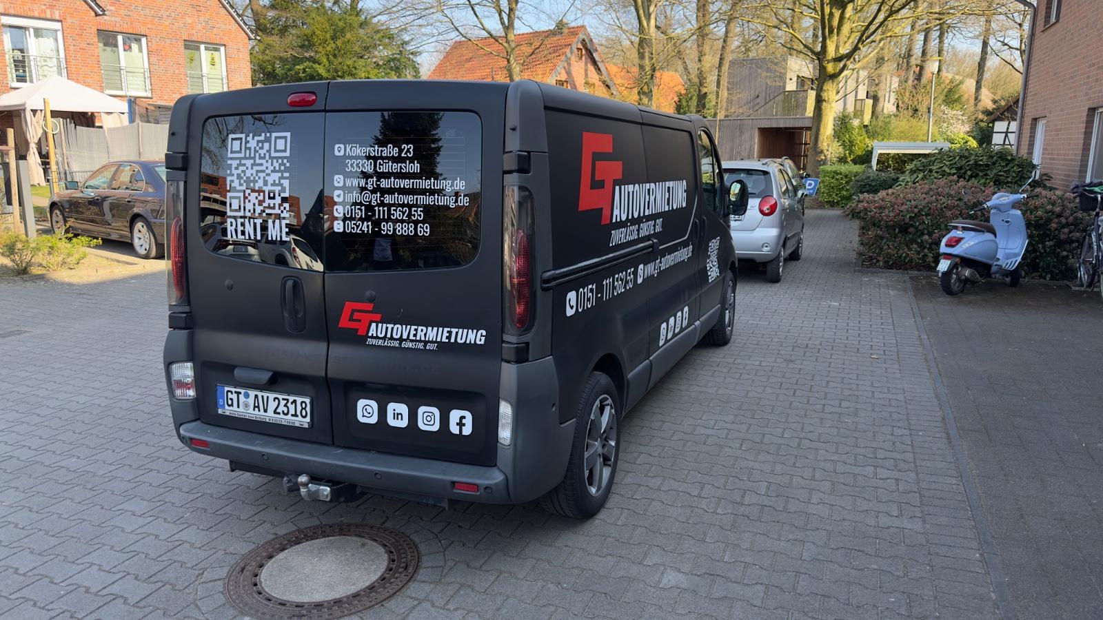 Bulli Kastenwagen Opel Vivaro Bild 3