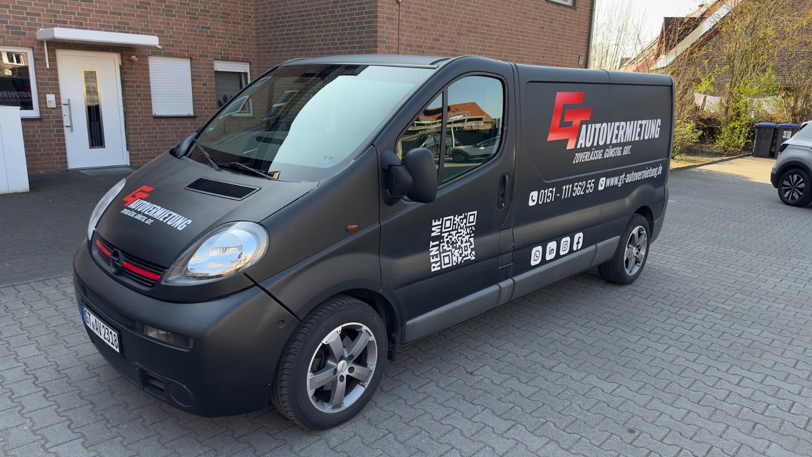 Bulli Kastenwagen Opel Vivaro Bild 5