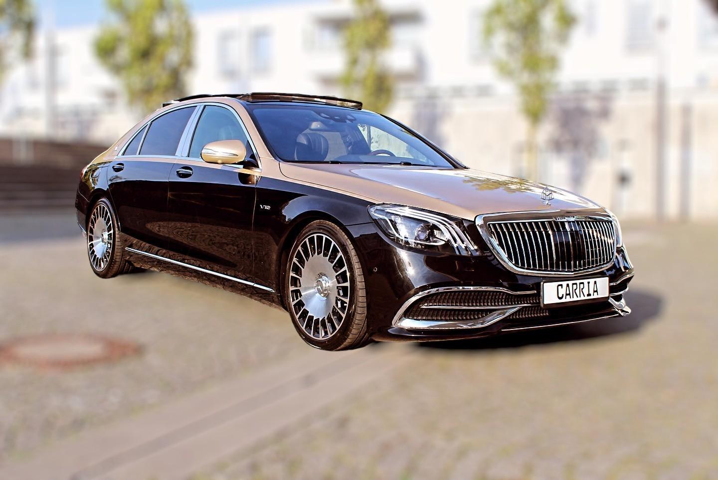 Mercedes S-Klasse Maybach Hochzeitswagen Luxusauto Bild 3