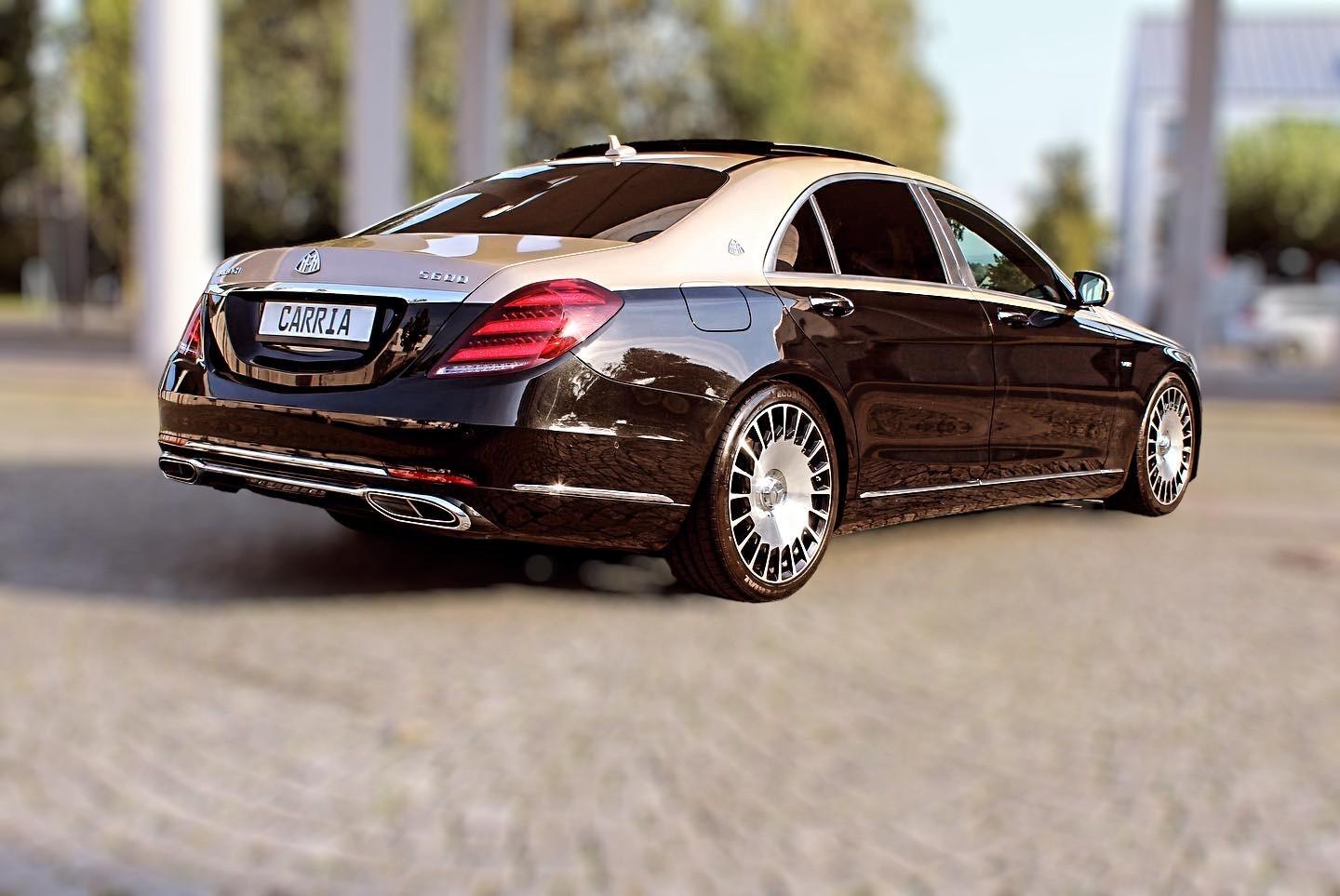 Mercedes S-Klasse Maybach Hochzeitswagen Luxusauto Bild 4