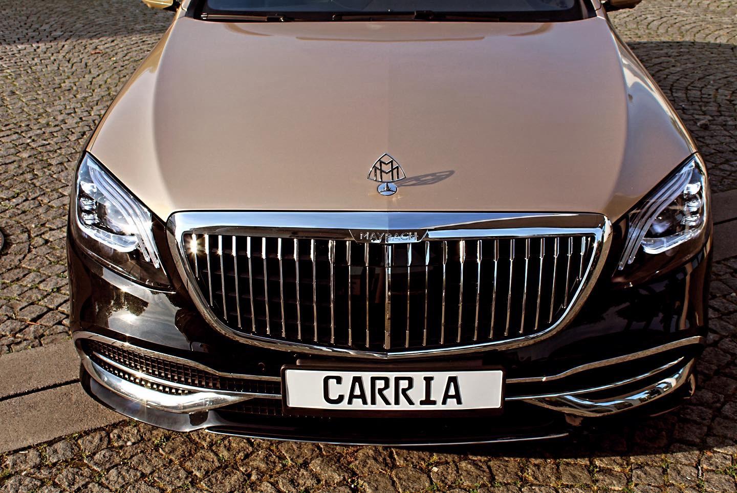 Mercedes S-Klasse Maybach Hochzeitswagen Luxusauto Bild 3