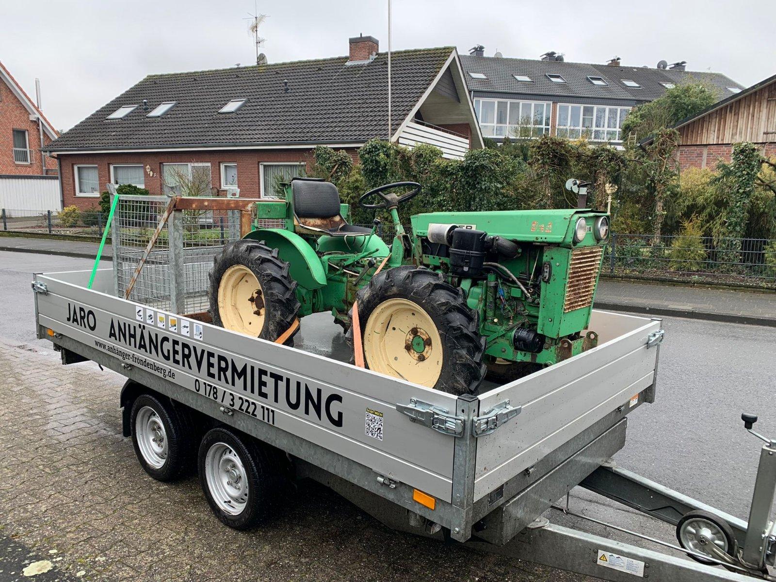 Bagger- sowie Baumaschinen-Transport-Anhänger Bild 5
