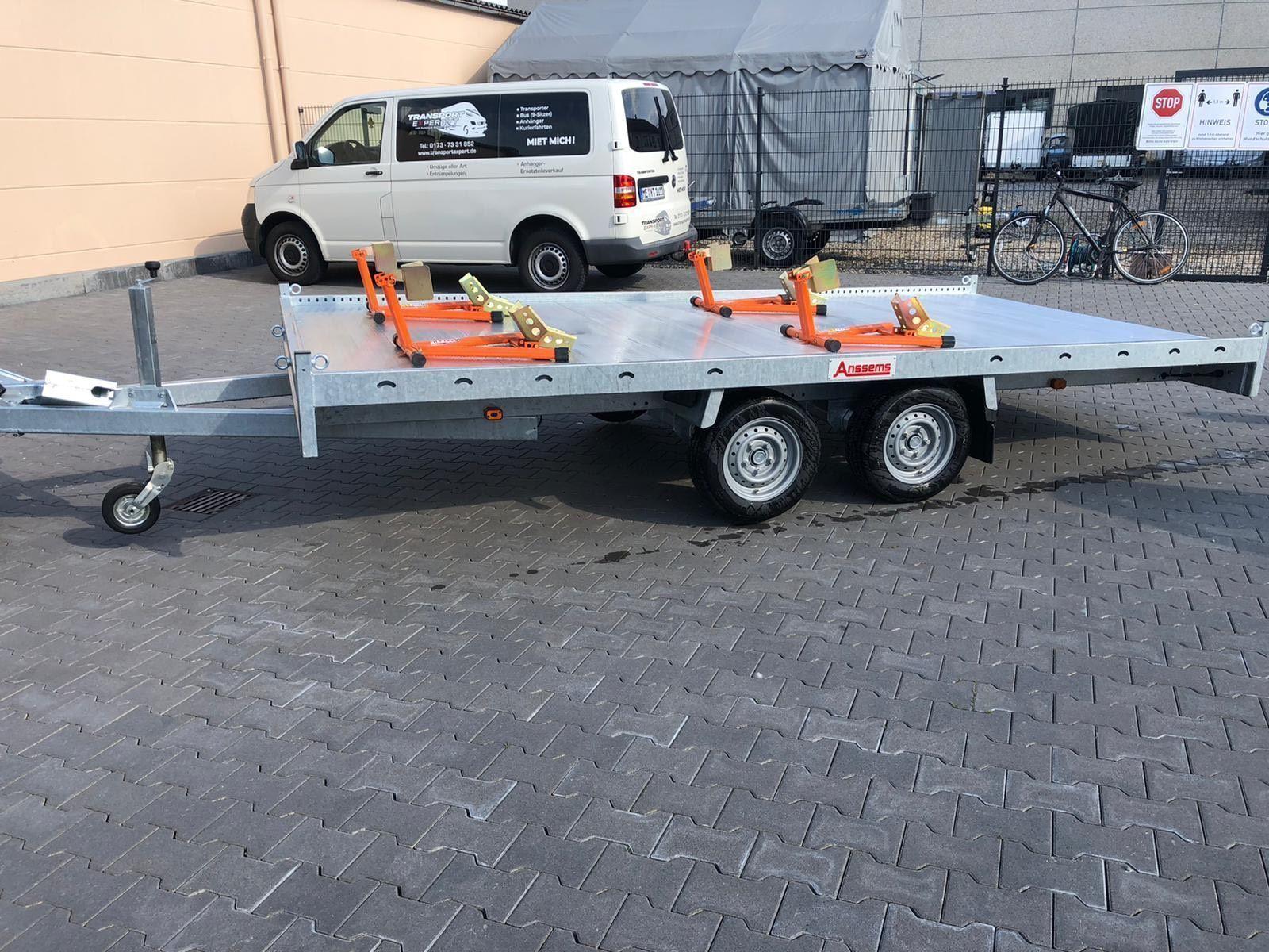 Autotransportanhänger XL, Plattformanhänger, 4er… Bild 6