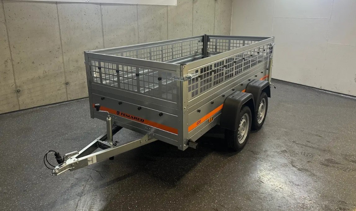 2-Achs Temared 750kg mit Gitterbox
