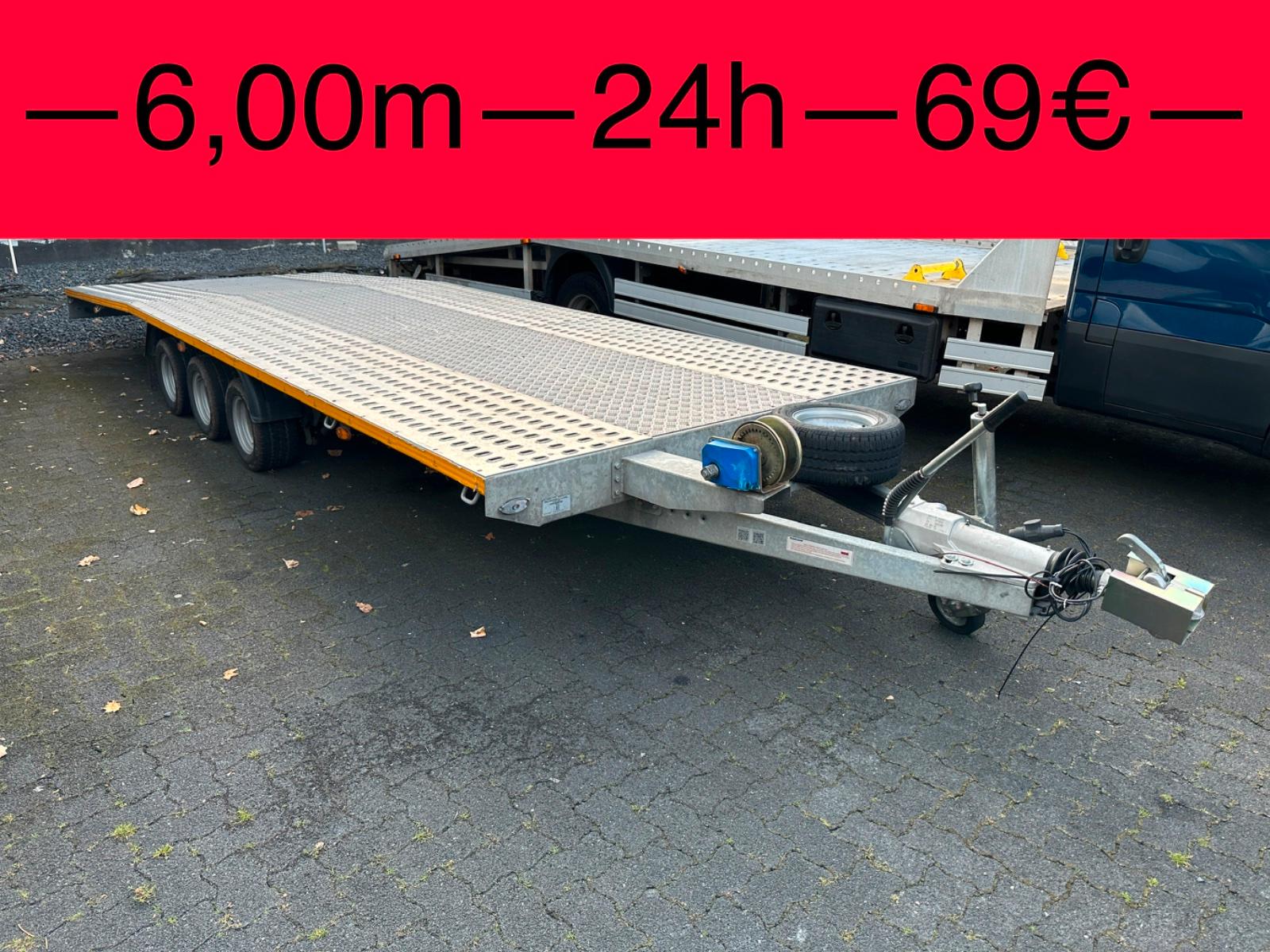 6,00m, Autoanhänger, Pkw, Abschleppen
