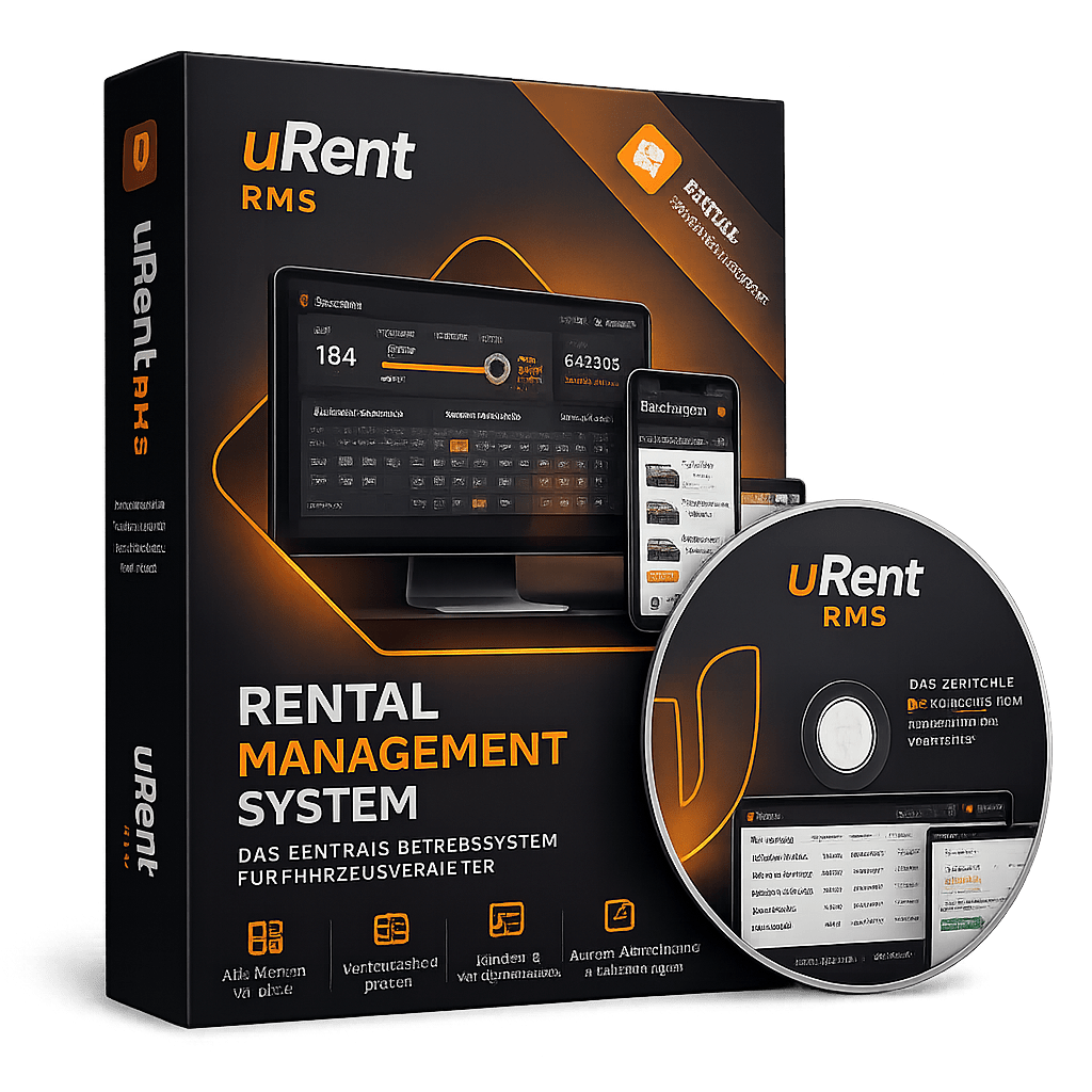 uRent RMS — Produktverpackung