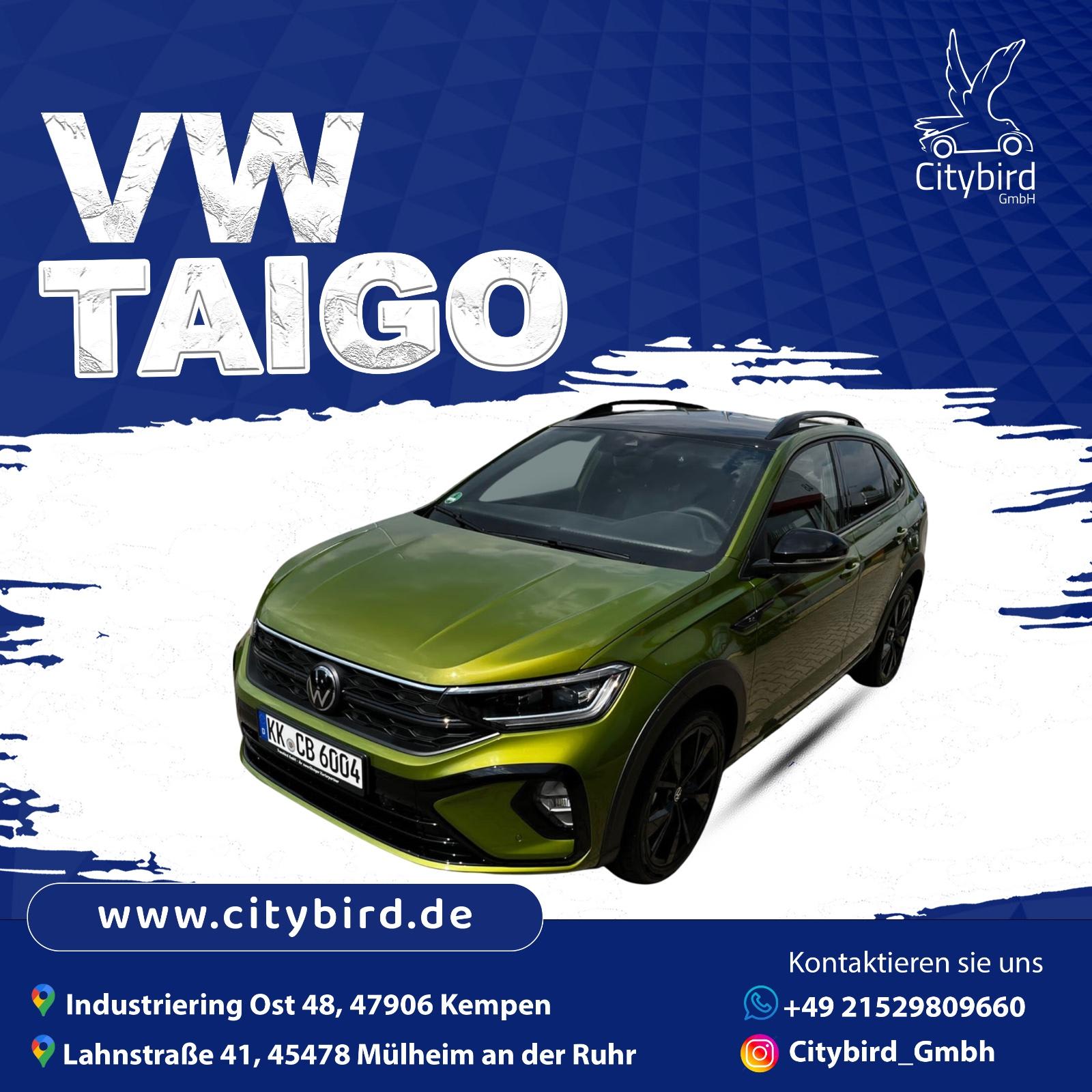 *Langzeitmiete Auto Abo Aktion* Volkswagen Taigo R-Line ab 1 Monat