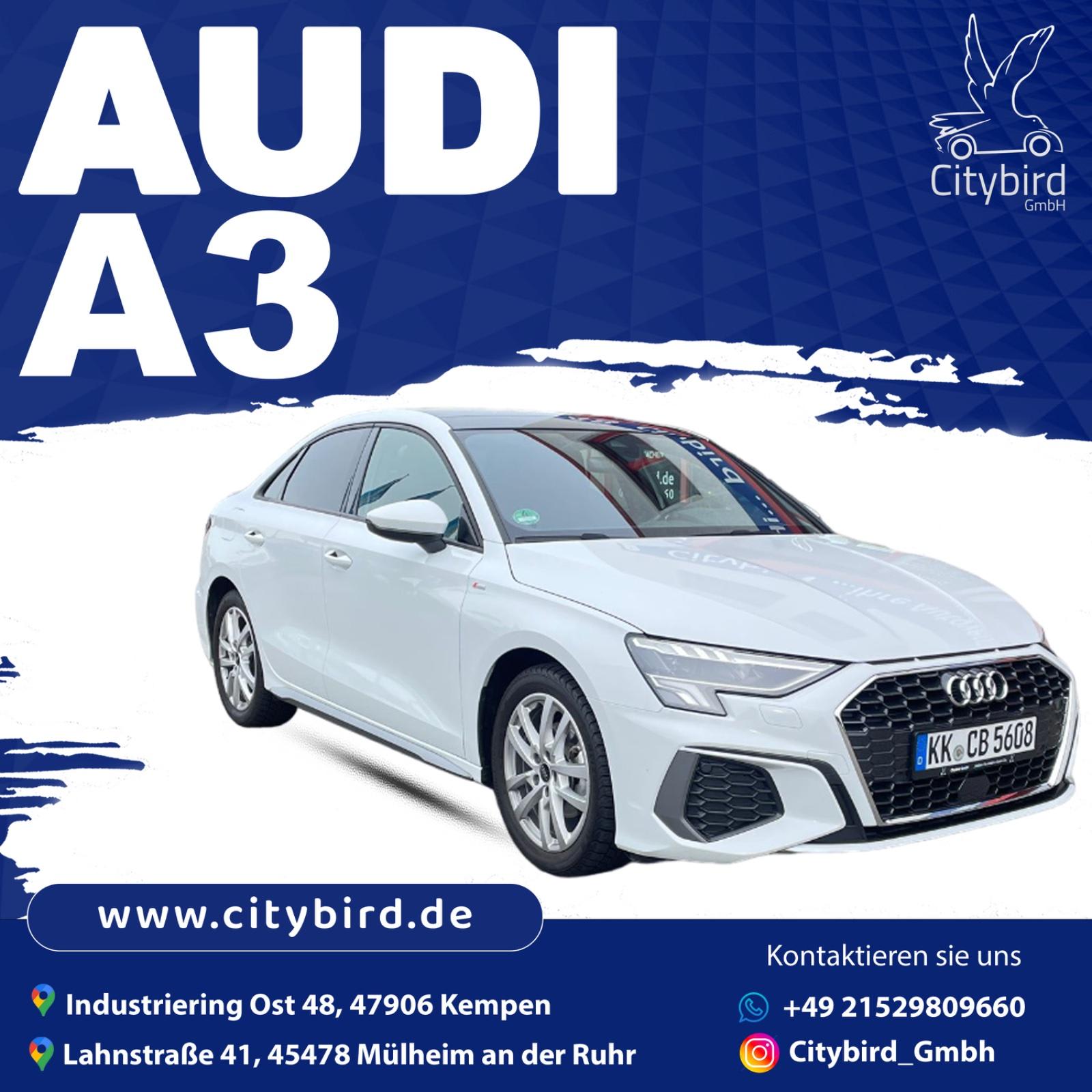 Auto mieten Audi A3 Limousine 35 TDI S Tronic Mietwagen