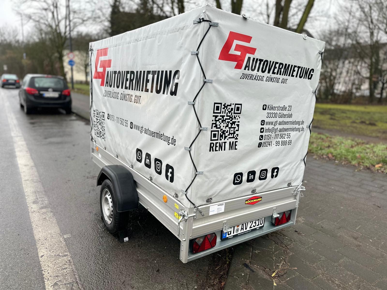 Anhänger Mieten Böckmann 750 kg