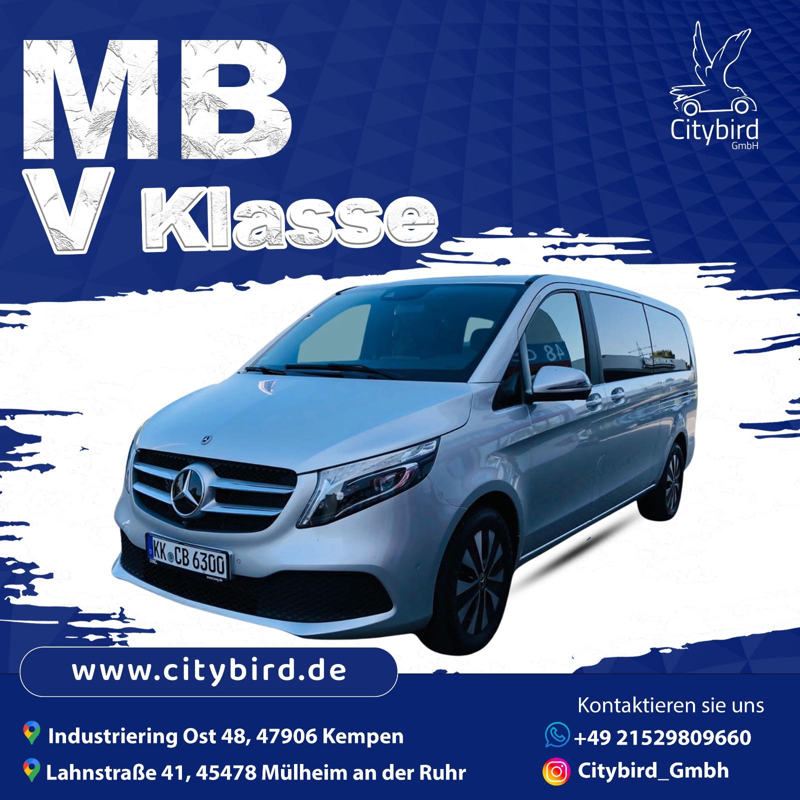 Auto mieten Kleinbus Mercedes-Benz V-Klasse 250 d/ Mietwagen