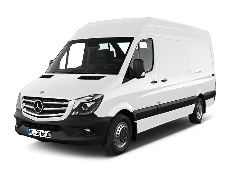 Umzugsmaxi Kastenwagen Transporter Mercedes Sprinter mieten