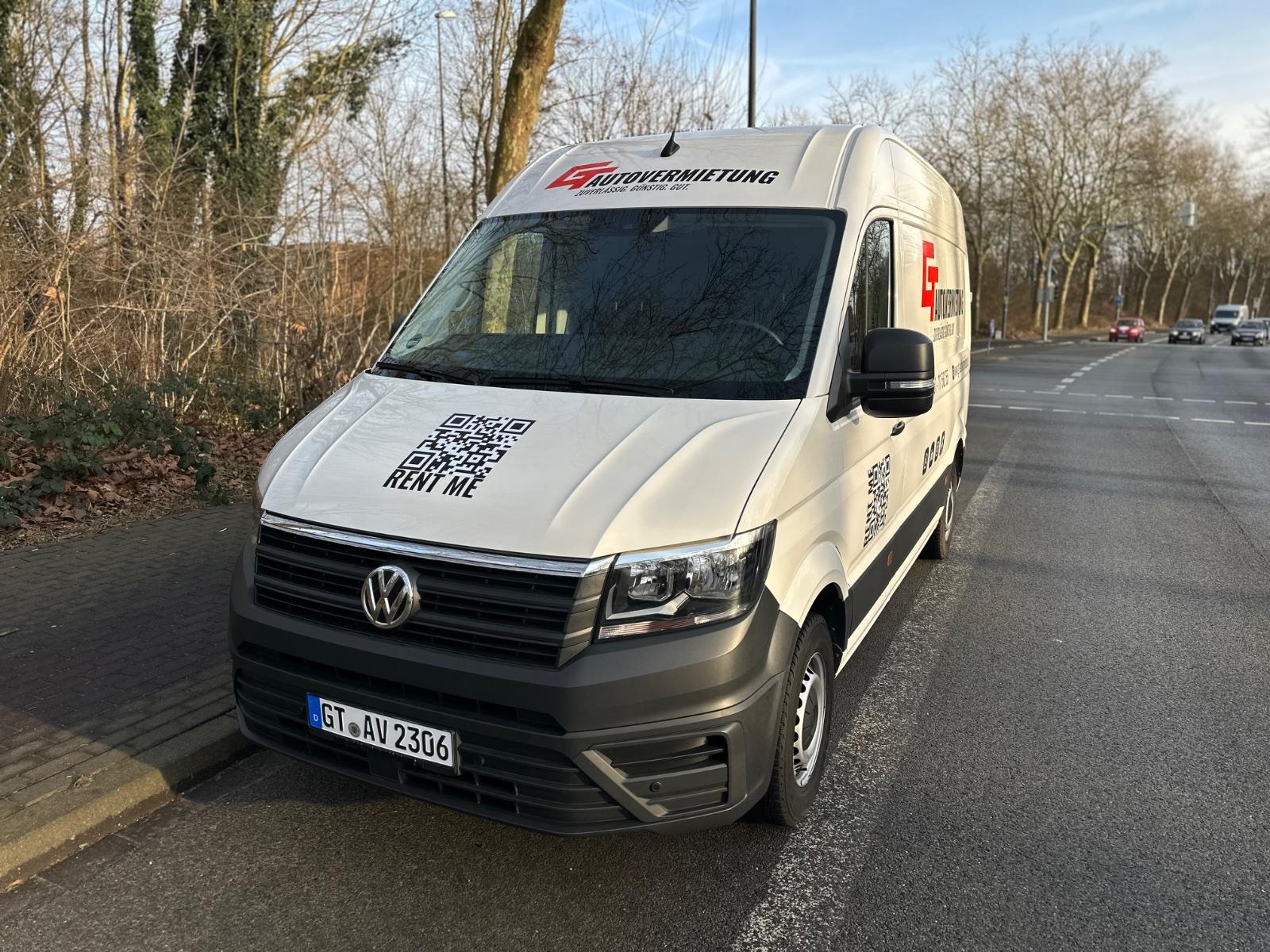 VW Crafter Bulli Mieten Mietwagen