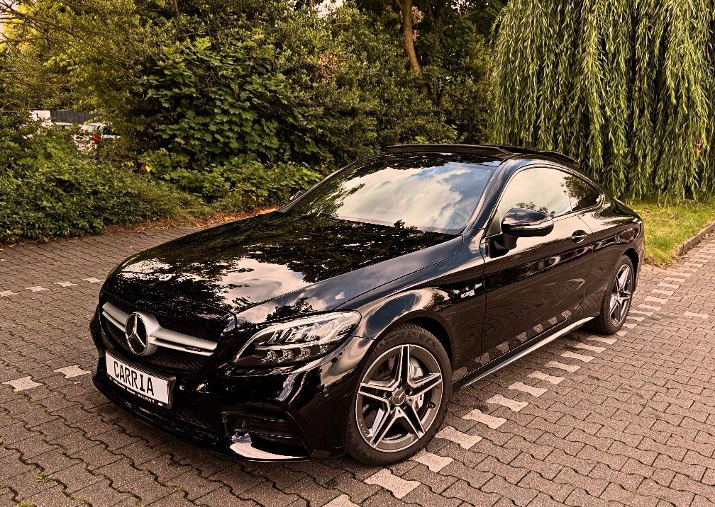 Mercedes C43 AMG Coupe Hochzeitswagen Mietwagen Auto mieten