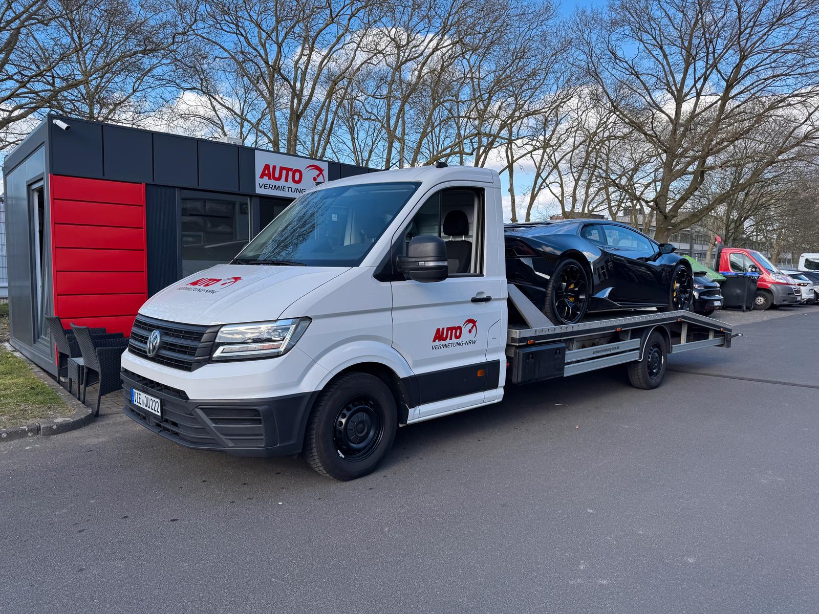 3,5t Abschleppwagen Autotransporter mieten Nutzlast ca. 1,5t