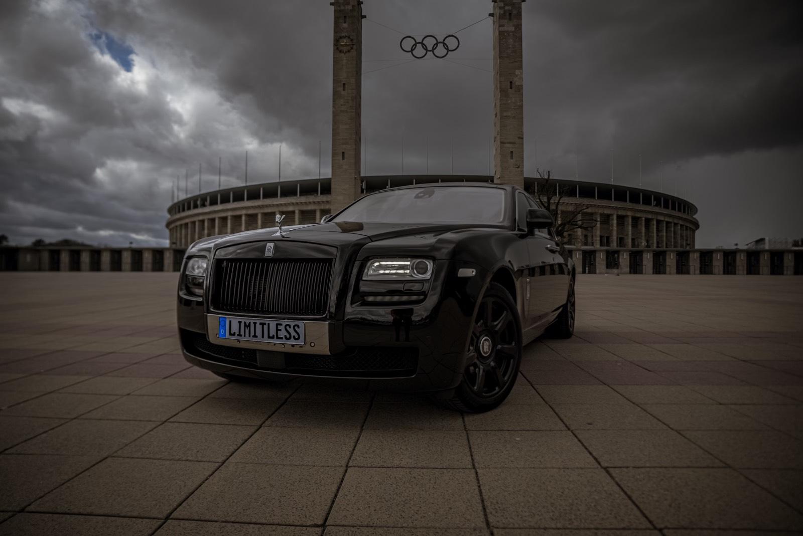 Rolls Royce Ghost mieten Hochzeitsauto Dawn Wraith Cullinan Phantom Bentley