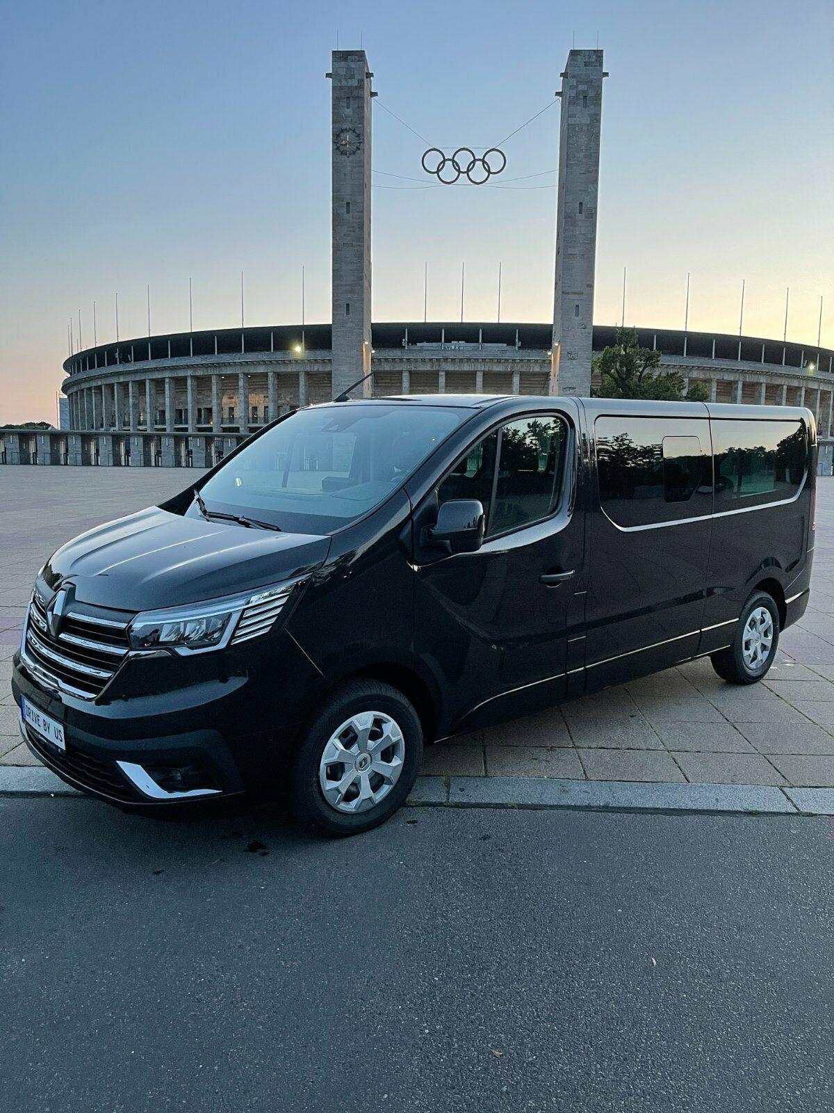 Renault Trafic 2021 9 Sitzer Automatik Automieten Mieten Autovermietung Rent a Car