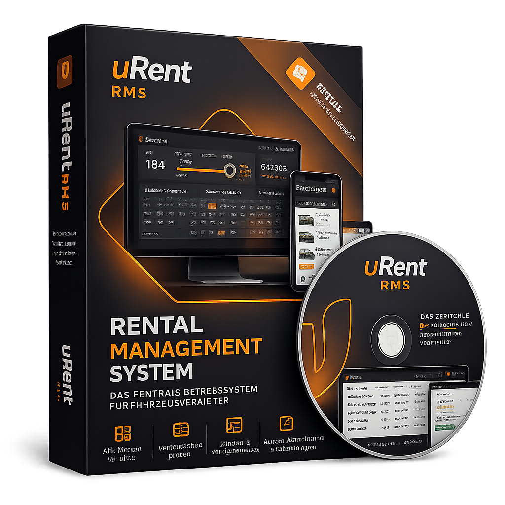 uRent RMS — Produktverpackung