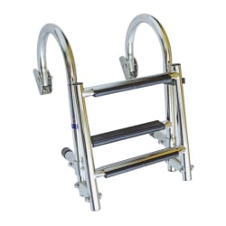 Ljestve na sklapanje, Inox 316, 250x730, 1+2 gazišta Brodske ljestve 2