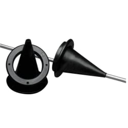 Manžetna/štitnik sajle s ugrađenim prstenom D89/59mm, crna Manžetne