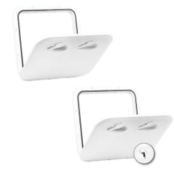 Vratašca TOP LINE 370x375mm, bijela, crna, siva, bež Vratašca